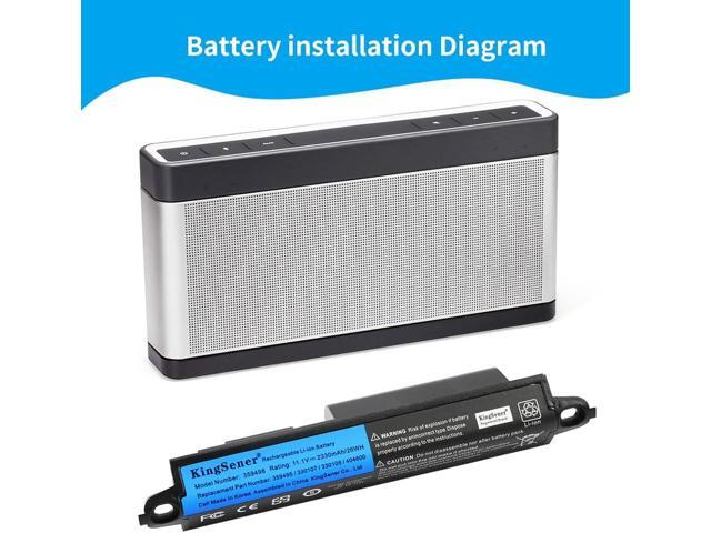 359495 359498 Battery for Bose SoundLink III 330107 330107A 330105 330105A 0330107 0330105 Soundlink 2 3 Soundlink Bluetooth Mobile Speaker II III...