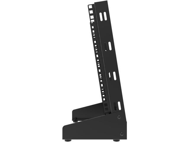 8U Small Desktop Network Rack, 10 inch Mini Open Frame Desktop Cabinet for 10 inch Network, Servers, Audio, Video and Studio Equipment Free...