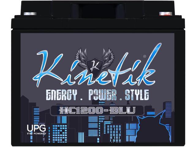 Kinetik HC1200-BLU 12V 1200 Watt Battery for Taramps TA 2000D-2 OHMS