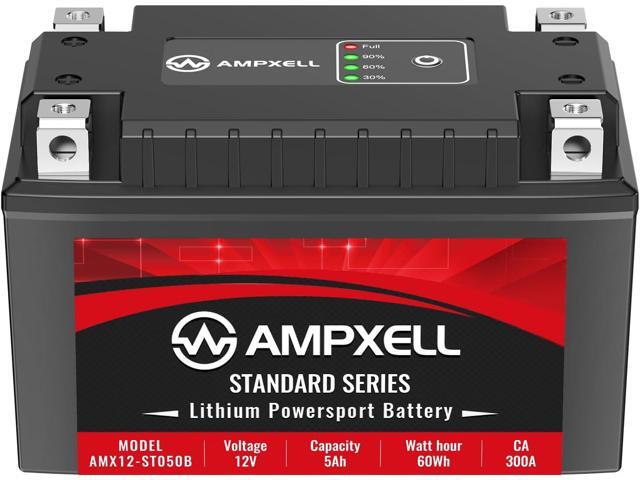 YTX9-BS YTX7A-BS Lithium Motorcycle Battery 12V 300CCA Replacement Powersport Battery, Motorcycle, ATV, UTV, 4 Wheeler and Generator Battery.