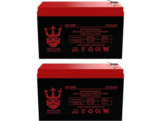 Neptune 12V 8Ah Replacement for APC UPS Battery Back-UPS ES BE550G Neptune - 2 Pack