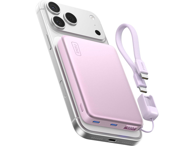 INIU for MagSafe Power Bank, Slimmest 25W Qi2.2 10000mAh Magnetic Portable Charger, 45W PD Fast Charging with USB C Cable, Battery Pack for iPhone...