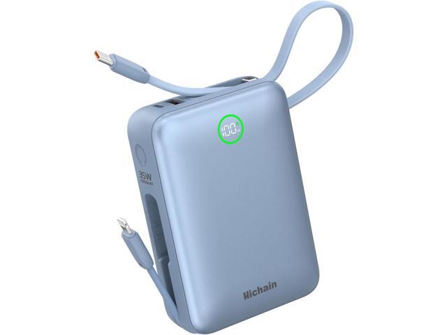 Hichain Portable Charger 35W 20000mAh Power Bank Fast Charging Portable Fast Charger Power Bank for iPhone 17/16/15/14/13, iPad, Android, LED...