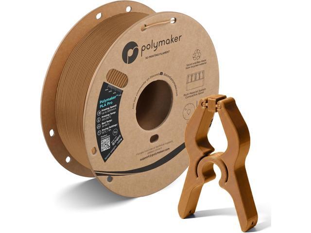 Polymaker PLA PRO Filament 1.75mm 1kg, Tough & High Rigidity Army Beige 3D Printing Filament, PolyLite PLA PRO High Speed, Print with Most 3D Printers