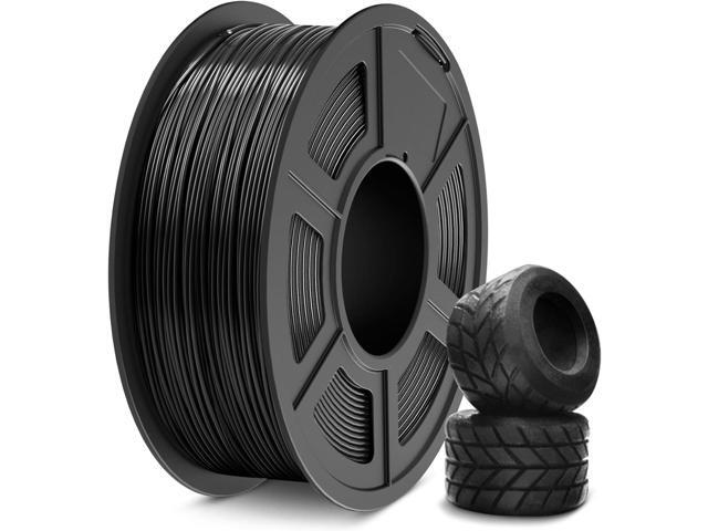 SUNLU TPU 3D Printer Filament 1.75mm, High Speed 95A TPU Filament, 1KG Flexible 3D Filament for Fast Printing, Dimensional Accuracy +/- 0.03mm,.