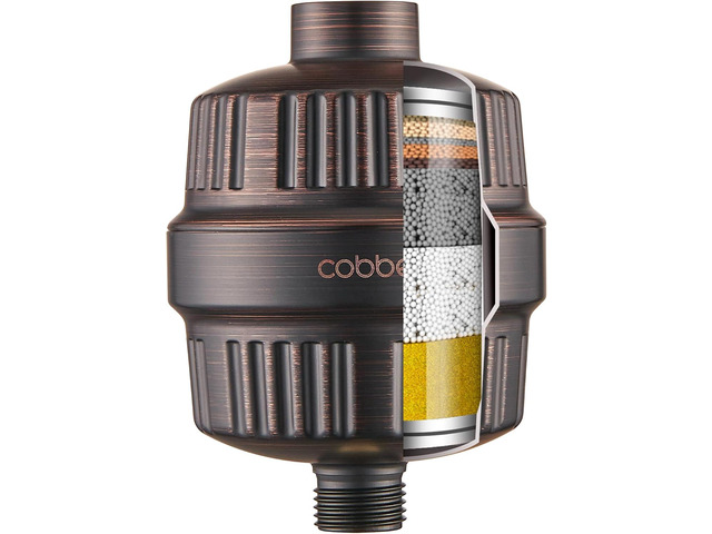 Cobbe HD HEAVY DUTY High Output Shower Filter 99% REMOVAL Shower Head Filter for Hard Water, Heavy Metals, Chlorine and Harmful Substance, Improve...