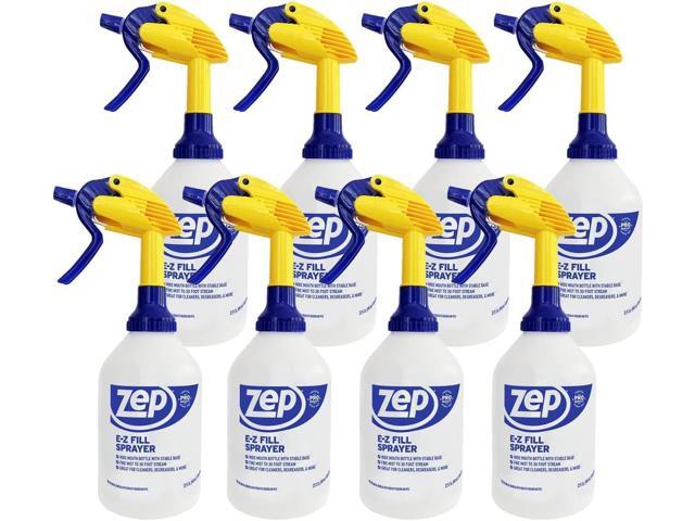 Zep E-Z Fill Professional Sprayer - 32 oz (Case of 8) - U43008 - Wide Mouth Spray Bottle for Easy Pouring, High Output, Great for Cleaners,...