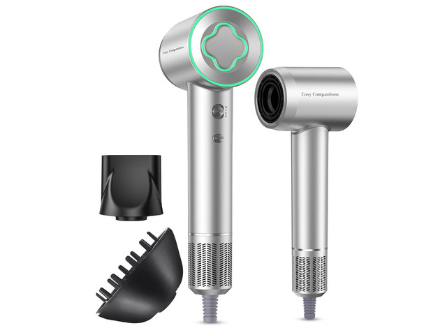 Cosy Companions High-Speed Ionic Hair Dryer, 150000 RPM Brushless Motor for 2-5Min Fast Drying, Low Noise Blow Dryer Reduces Frizz & Heat Damage,...