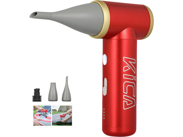 KiCA Jetfan 2S Electric Air Duster for Computer/Keyboard/House Cleaning/Camera Lens/Camping/BBQ/Car/Barbershop/Hair Drying,117000RPM,Upgraded...