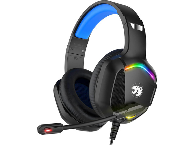 IMYB A36 Gaming Headset with Mic Stereo Headphones for Pc PS5, Xbox RGB Wired Over-Ear Noise Cancelling for Xbox Series X/S, PS4, Nintendo...