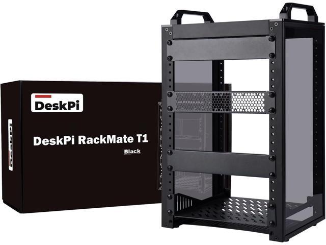 GeeekPi 8U Server Cabinet, 10 inch Server Rack for Network, Servers, Audio, and Video Equipment, DeskPi RackMate T1 Rackmount, 7.87 inch Depth