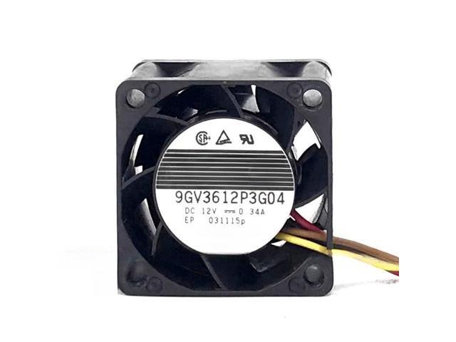 for 9GV3612P3G04 12V 0.34A 3628 3.6CM Four Wire Double Ball Cooling Fan