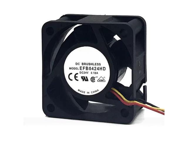 for 4CM 4020 24V 0.10A Silent Power Inverter Cooling Fan EFB0424HD