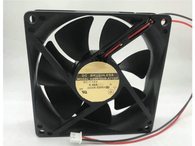 for AD0912UB-A71GP 12V 0.46A 92X92X25MM 2-Wire Cooling Fan