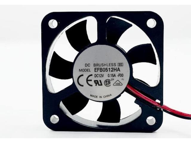 for EFB0512HA 12V 0.15A 50X50X10MM 2-Wire Cooling Fan