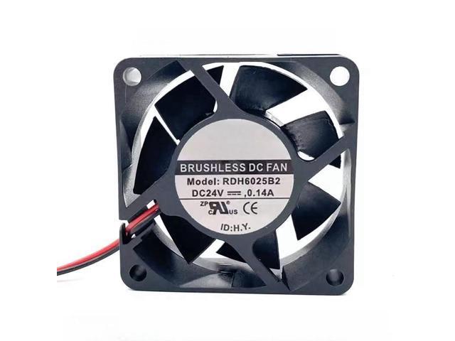 for RDH6025B2 24V 0.14A 6CM 6025 Inverter Cooling Fan