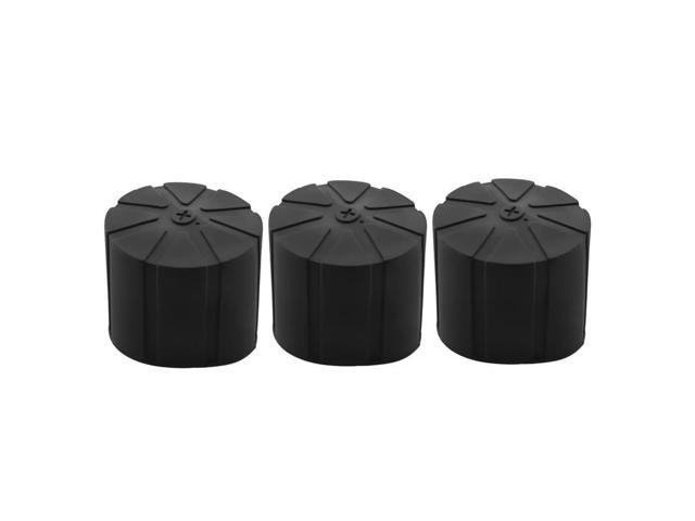 For 3Pcs Waterproof Silicone U Lens Cap Cover for 65-90mm DSLR Lenses