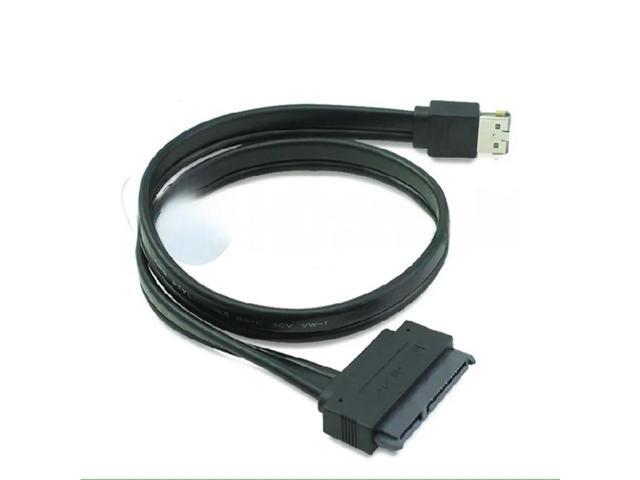 FOR Power eSATA(esata+usb) 12V+5V to SATA 22pin cable,0.5m length eSATA to SATA