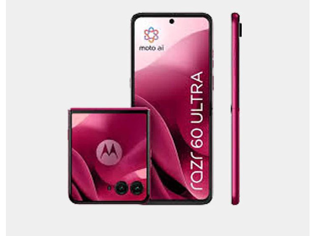Motorola RAZR 60 Ultra 5G 512GB ROM 16GB RAM Dual SIM GSM Unlocked - Pantone Cabaret