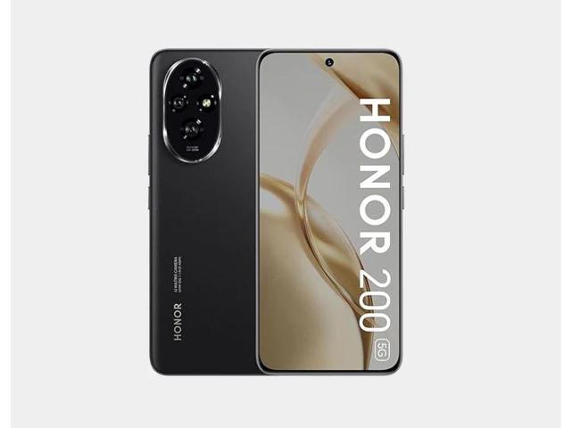 Honor 200 5G 256GB ROM 12GB RAM Dual SIM GSM Unlocked - Black
