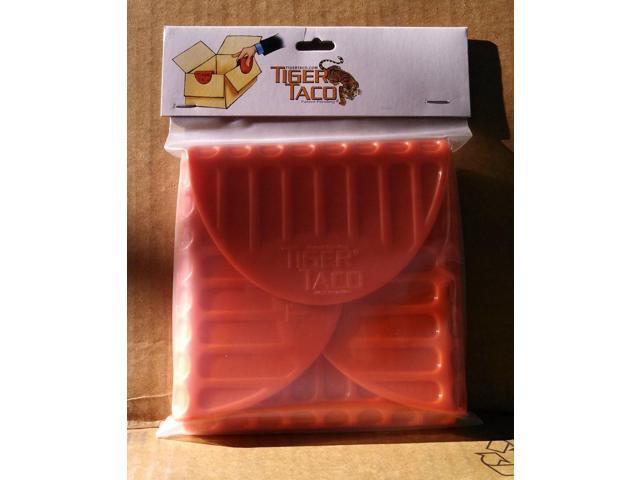 Tiger Taco Box Clips Make Packing and Unpacking Boxes Easier (Set of 4, ABS Plastic)