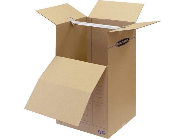 Bankers Box Tall Wardrobe Box 3 Pack, 24-in x 24-in x 40-in (7711001)