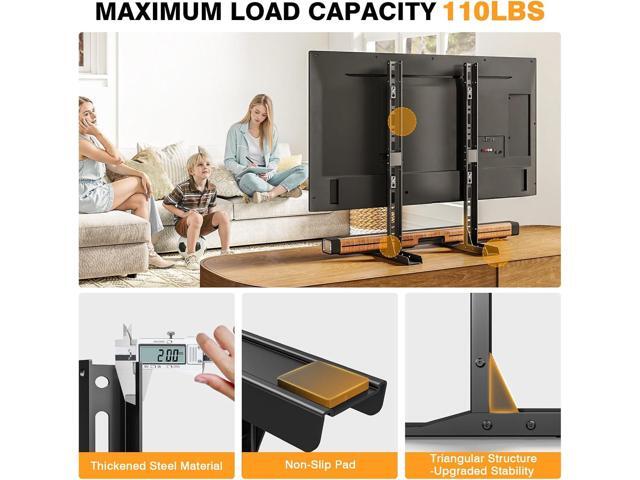 TAVR Universal Table Top TV Stand Mount, TV Legs for Most 20-75 Inch TVs, Replacement TV Feet with Great Load-Bearing Holds up to 110 lbs, TV...