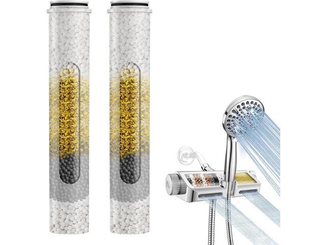 MakeFit Shower Head Filter Replacement Cartridge for MakeFit Filtered Shower Head with Handheld Combo-SSJ731/SW9730 (2-PACK)