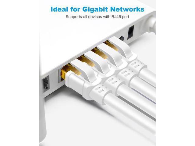 DDMALL CAT 8 Ethernet Cable 65ft, Indoor & Outdoor, High Speed 40Gbps 2000MHz F/FTP Internet Network Cable with Gold Plated RJ45 Connector for...