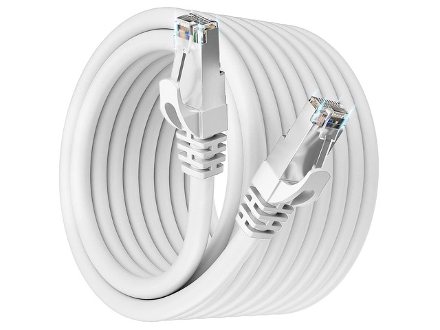 Cat 7 Ethernet Cable 100ft, SFTP Cat7 Triple Shielded Patch Cables, Outdoor & Indoor Cat 7 Ethernet Cable, Heavy Duty High Speed 10Gbps 600Mhz,...