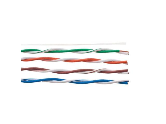 1000ft Cat5e Solid 24AWG Shielded Cable FTP Cat5 Bulk Pull Box Network Copper Clad Aluminum Wire (Shielded (FTP), Gray)