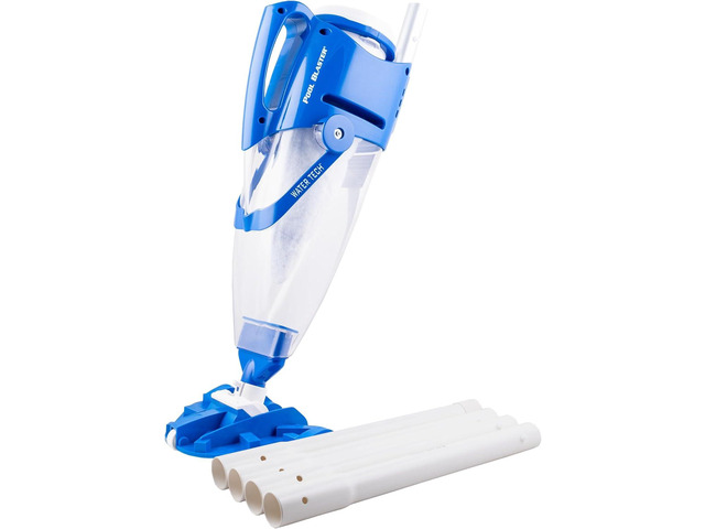 POOL BLASTER Centennial Cordless Pool Vacuum w/Pole Set - XL Debris Capacity & Advanced Filtration, Handheld Rechargeable Pool Cleaner for Sand,...
