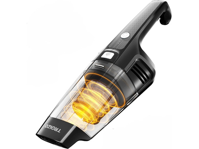 TROIZO Handheld Vacuum Cordless, 14500PA Powerful Suction Hand Held Vacuum Cleaner with Brushless Motor, Rechargeable and Portable Car Vacuum for...