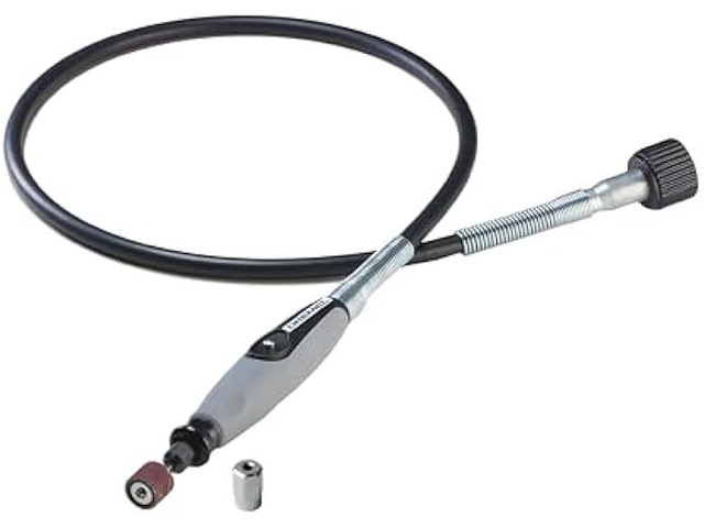 Dremel Flex Shaft Rotary Tool Attachment with Comfort Grip and 36 Long Cable - Engraver, Polisher, and Mini Sander- Ideal for Detail Metal...