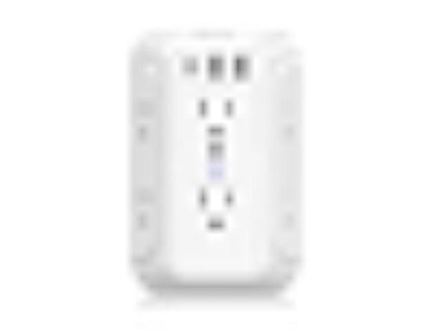 Wall Charger, Surge Protector, 6 Outlet Extender with 3 USB Charging Ports (1 USB C, 3.4A) 900J Wall Mount Power Strip Multi Plug Outlets for Home.