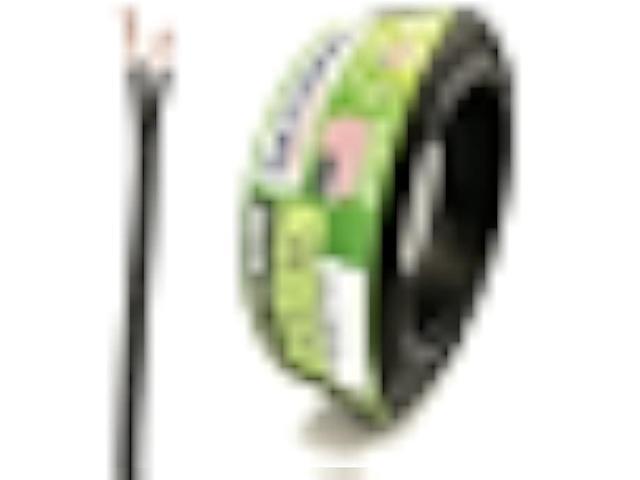 NATIONAL Wire & Cable 14/2 Low Voltage Landscape Lighting Copper Wire - Made in USA - 14-Gauge 2-Conductor - 50 Feet