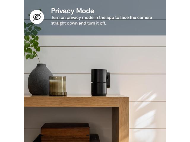 Luna 2K Indoor Cameras for Home Security, 2.4GHz & 5GHz WiFi, 360-Degree Pan-Tilt, Built-in Spotlight, Human Auto Tracking, Siren, Pet/Dog/Baby...