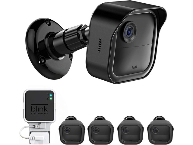 All-New Blink Outdoor Camera Surveillance Mount, 4 Pack Weatherproof Protective Housing and 360 Degree Adjustable Mount for Blink Outdoor 4th & 3rd...