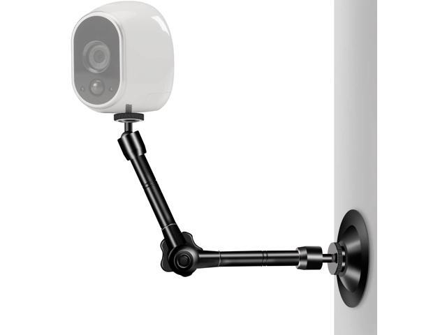 UYODM 2 Pack Articulating Magic Arm Wall Mount Holder Stand Compatible with CCTV POV Camcorders Cameras, LED Light, Video Lamp,DSLR,Flash,Digital...