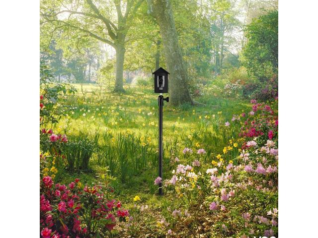 HOLACA Spike Pole Mount Ground Stake and Weatherproof Silicone Skin for Ring Stick Up Cam Battery HD Security Camera, Suitable for Stake into Soft...