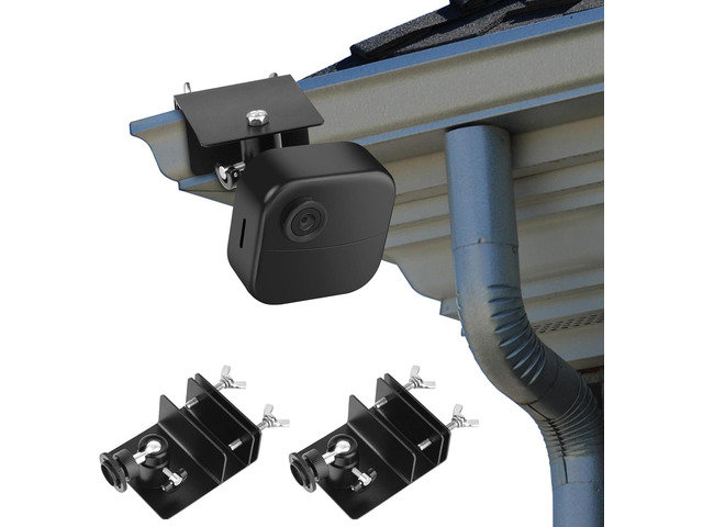 ALERTCAM Gutter Mount for Blink Outdoor 4 (4th Gen)/(3rd Gen) & Blink XT / XT2 Camera, Adjustable Weatherproof Aluminum Alloy Mount Bracket for...