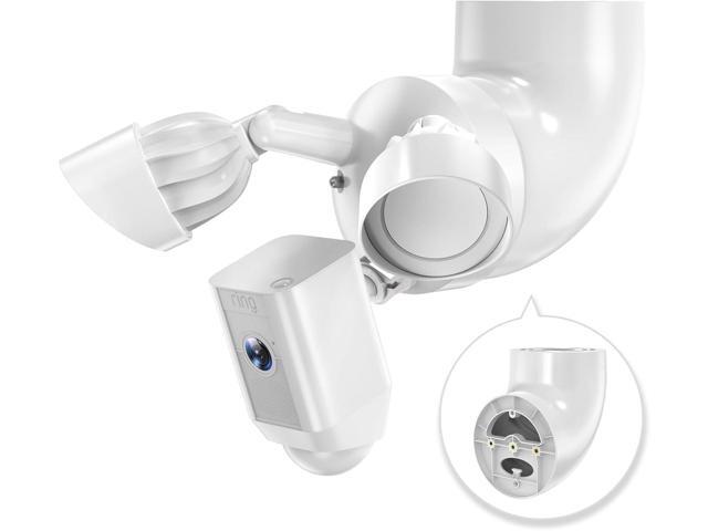 Eave Mount for Ring Floodlight Cam Wired Pro/Plus, Wired Ring Smart Lighting/Blink/Wyze Floodlight Camera V2/ Pro and Roku Floodlight Camera-White