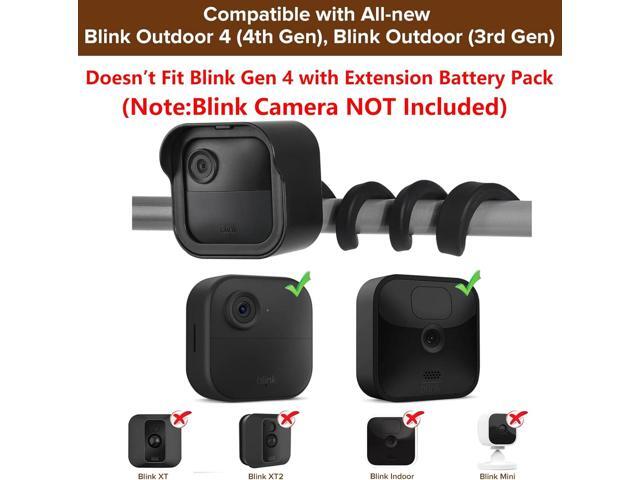 2Pack Flexible Twist Mount for All-New Blink Outdoor 4 (4th Gen) & Blink Outdoor (3rd Gen), Weatherproof Protective Housing with Charging Cutout...