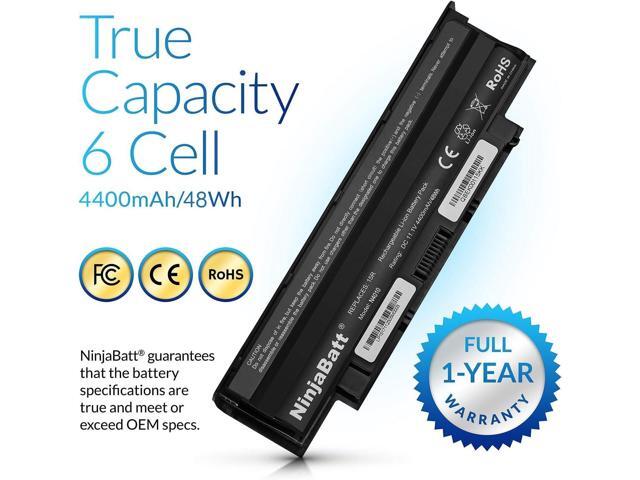 NinjaBatt Battery for Dell J1KND N7110 N5010 N4110 N7010 3750 N5110 N4050 9T48V M5030 N5030 3550 N5050 N5040 3520 17R 1540 4T7JN P20G N4010 3420...