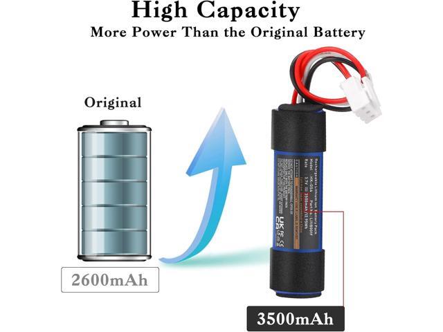 Hisewen Replacement Battery for Harman Kardon Onyx, 3500mAh LI11B001F Battery for Harman Kardon Onyx Studio 1/2/3/4 Bluetooth Speaker