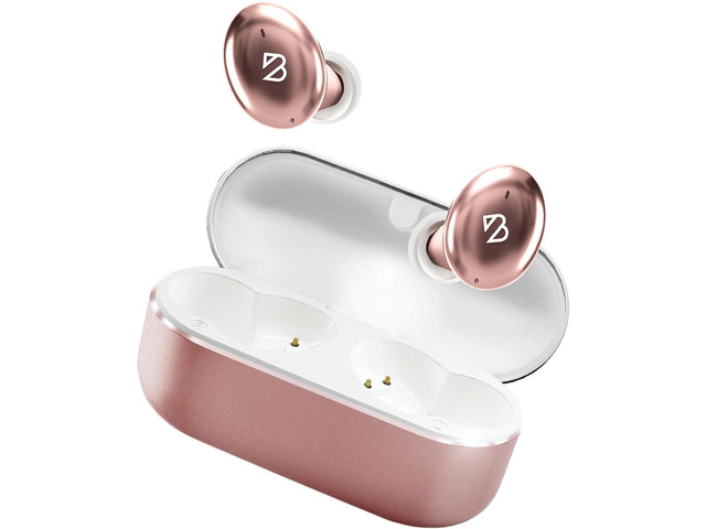 Back Bay Audio Tempo 30 Wireless Earbuds for Small Ears - Award-Winning Sound, Sweatproof Bluetooth Earbuds, Comfortable Ear Buds for Women, Pink...