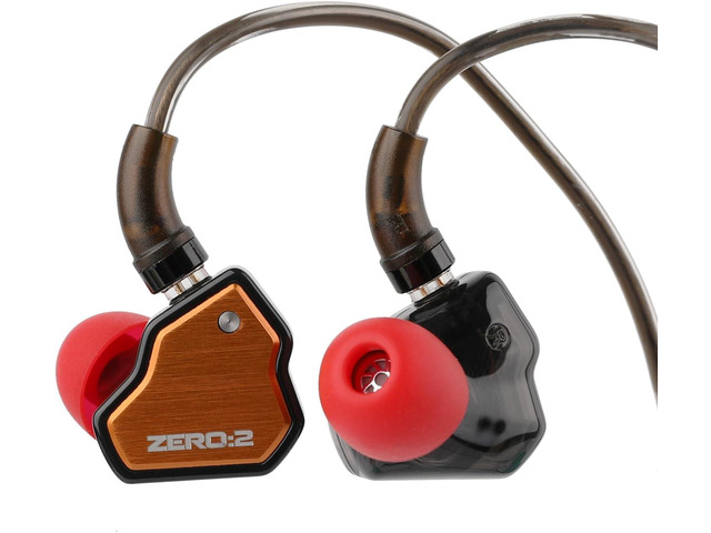 Linsoul 7Hz x Crinacle Zero:2 in Ear Monitor, Updated 10mm Dynamic Driver IEM, Wired Earbuds Earphones, Gaming Earbuds, with OFC IEM Cable for...