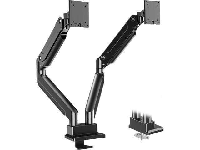 MOUNT PRO Dual Monitor Stand for Up to 44 lbs Ultrawide Screens Max 49 Inch, Heavy Duty Monitor Arm for 2 Monitors, Premium Full Motion Double...