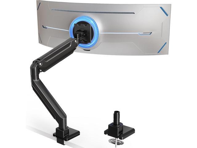 MOUNT PRO Heavy Duty Monitor Arm for Max 49 Inch Ultrawide Screens up to 44 lbs, Aluminum Premium Single Monitor Mount for Samsung Odyssey G9 and...