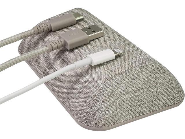 Smartish® Magnetic Cord Holder - Bigger Cable Wrangler Organizer with Magnet Clips for Charger Management on Desktop, Nightstand - Holds 6+ Cables.
